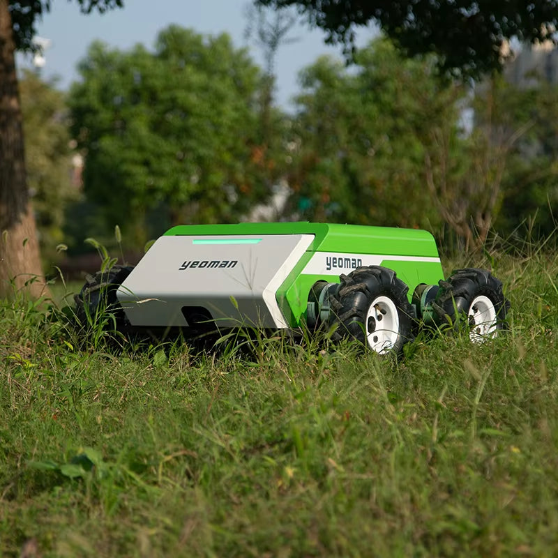 Garden Robot Lawn Mower Remote Control Wireless Grass Cutting 400Mm Mowing Robot Smart Lawn Mowers Robot for Home