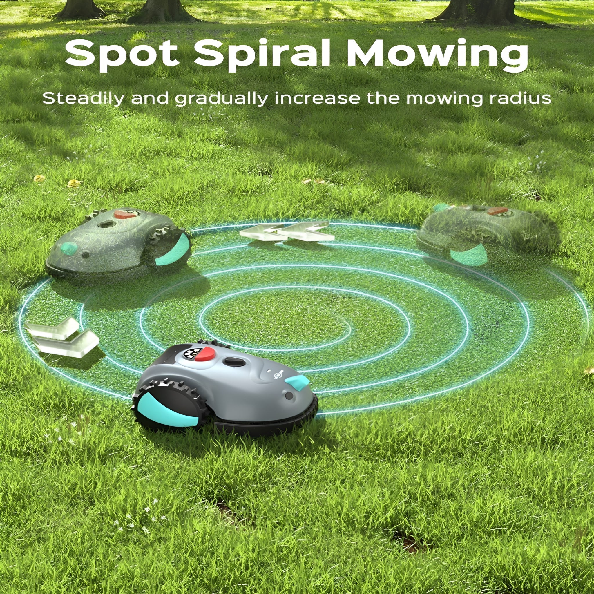 Grass Smart Robotic Lawn Mower Intelligent Robot Lawnmower