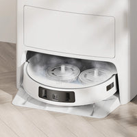 DEEBOT T20 OMNI Robot Vacuum and Spinning Mop with Automatic Lifting and Cleaning Station, Self-Emptying, Smart Mapping, Wi-Fi Connected, LIDAR Navigation, Mop Combo, Pet Hair, Hard Floor