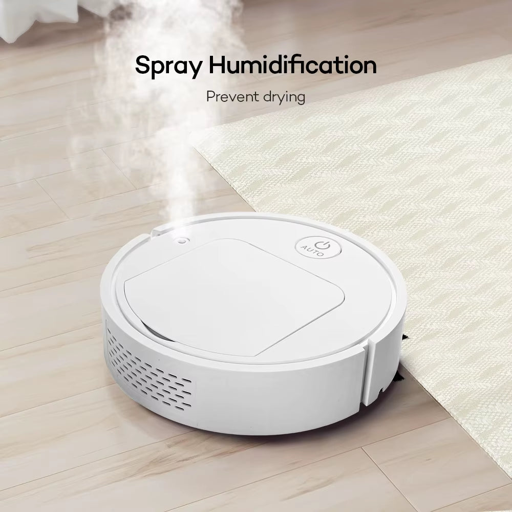 New USB Rechargeable 5-In-1 Robot Vacuum Cleaner Automatic Cleaning Sweeping Machine Wet Mopping Vacuum Cleaners