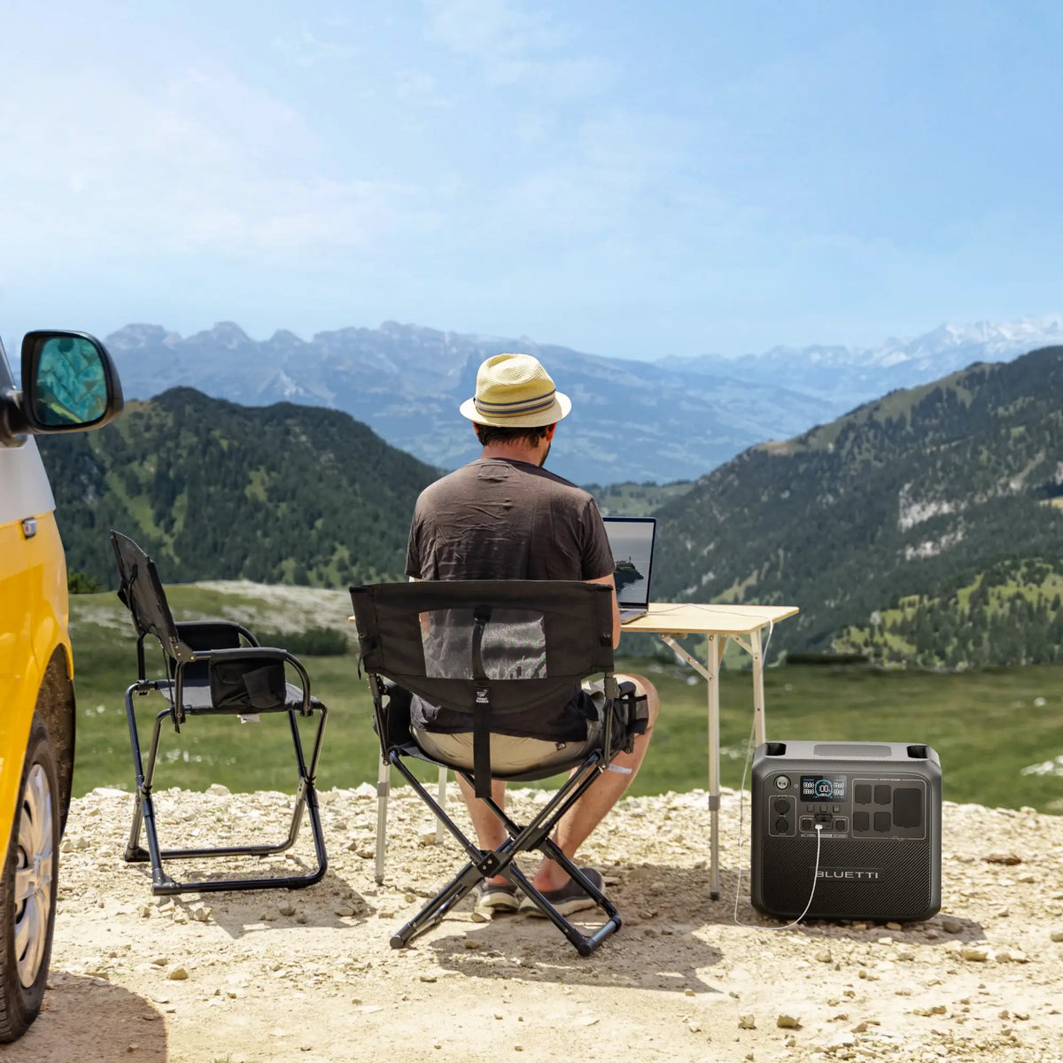 BLUETTI AC200L + 350W Solar Generator