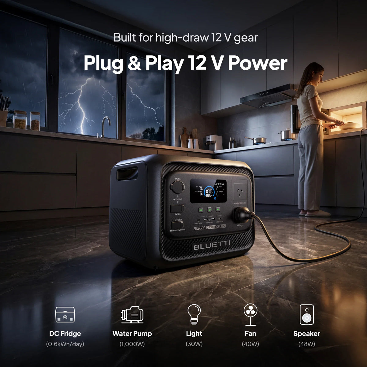 BLUETTI Elite 300 Portable Power Station