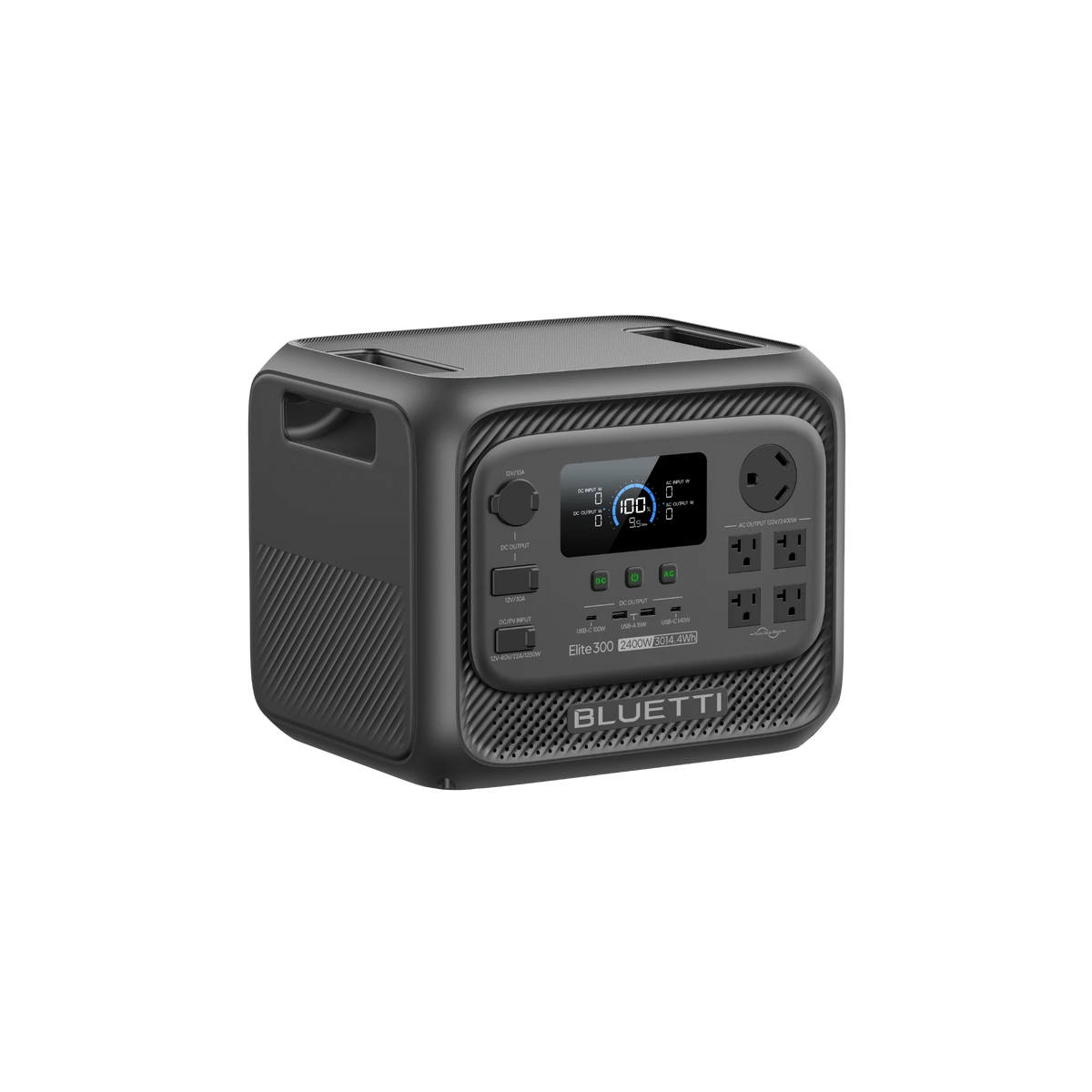 BLUETTI Elite 300 + 2×200W Solar Generator