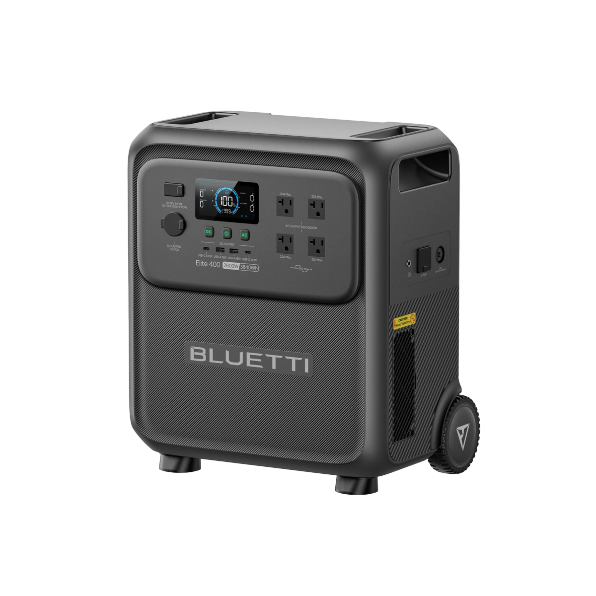 BLUETTI Elite 400 + 350W Solar Generator