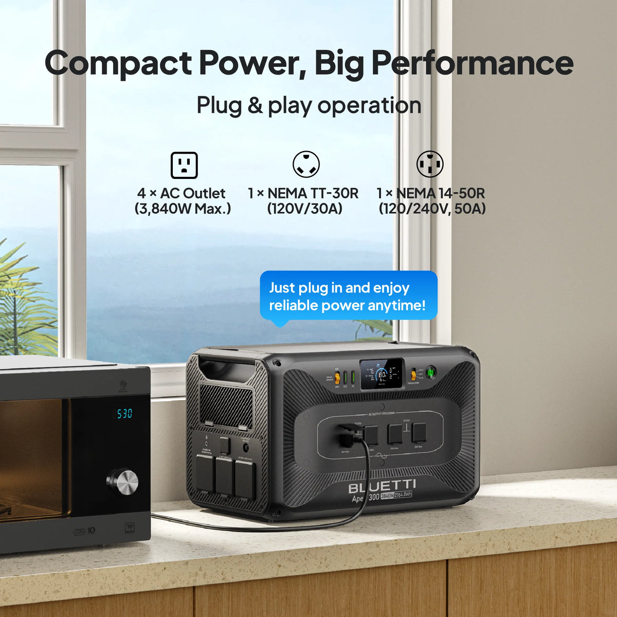 BLUETTI Apex 300 + B300K + 2×200W Solar Generator