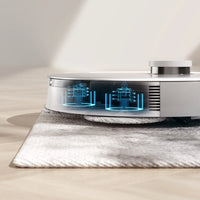 DEEBOT T20 OMNI Robot Vacuum and Spinning Mop with Automatic Lifting and Cleaning Station, Self-Emptying, Smart Mapping, Wi-Fi Connected, LIDAR Navigation, Mop Combo, Pet Hair, Hard Floor