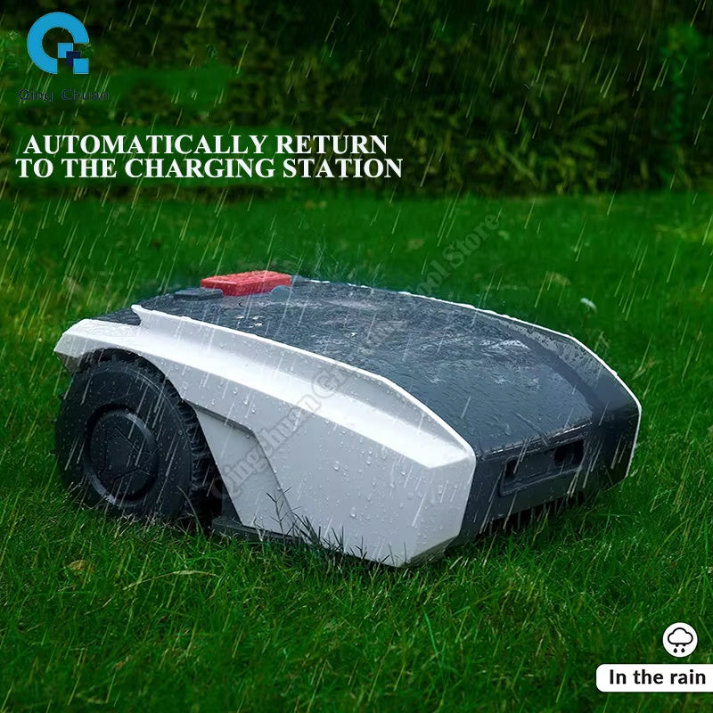 Intelligent Lawn Mower Full-Automatic Efficient Mowing Lawn Mower Mobile Phone Planning Path Courtyard Lawn Robot