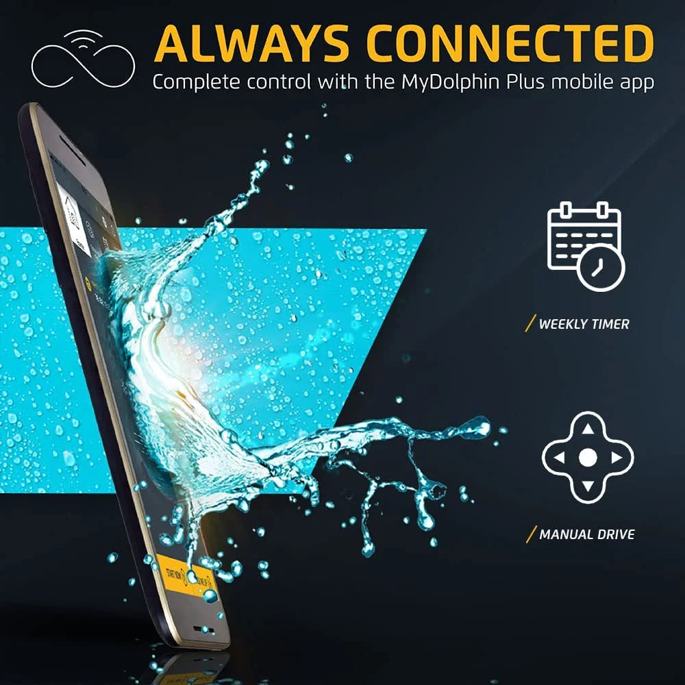 Explorer E30 Wi-Fi Robotic Pool Vacuum Cleaner up to 50 FT - Bundle with Ultra Fine Filter