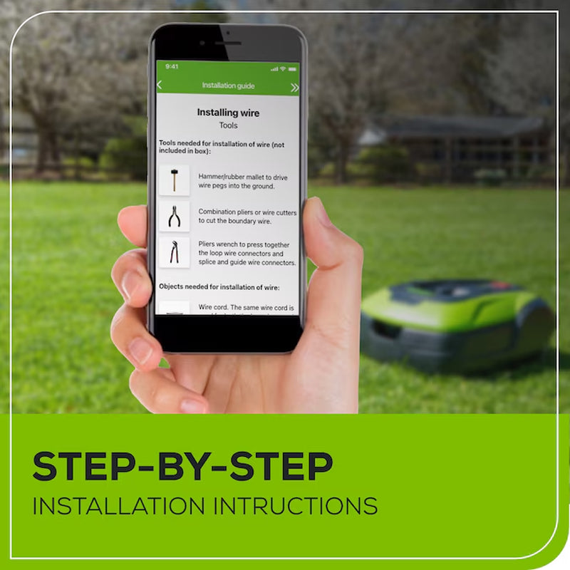 Robotic Lawn Mower (1/2 to 1 Acre)