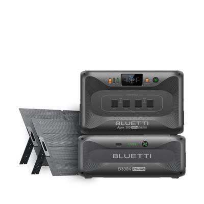 BLUETTI Apex 300 + B300K + 2×200W Solar Generator