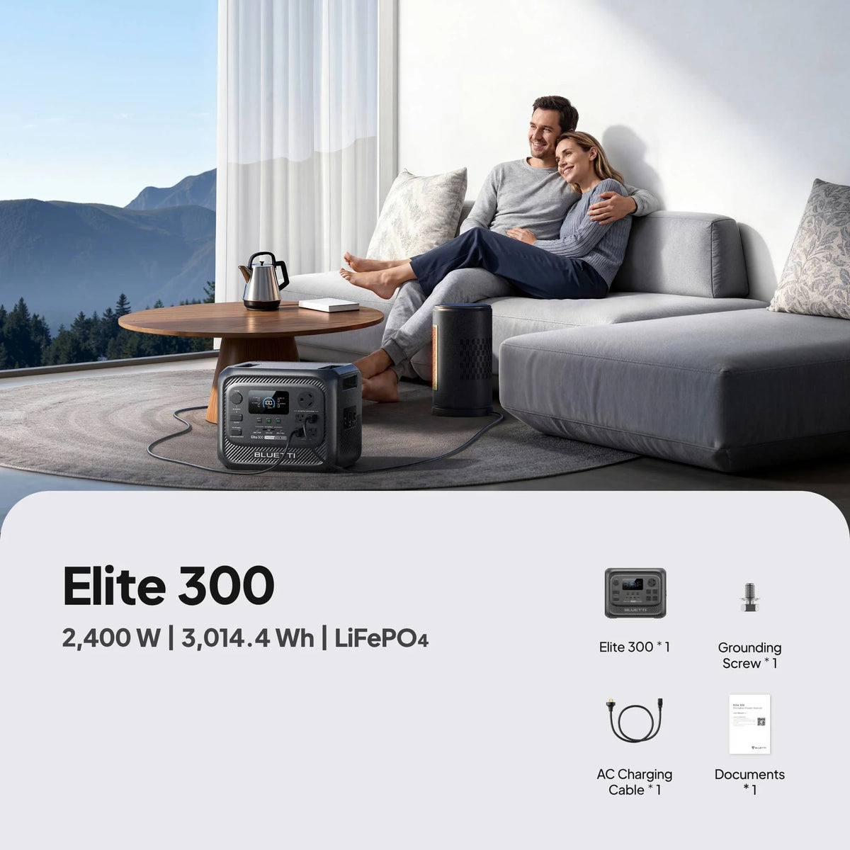BLUETTI Elite 300 Portable Power Station