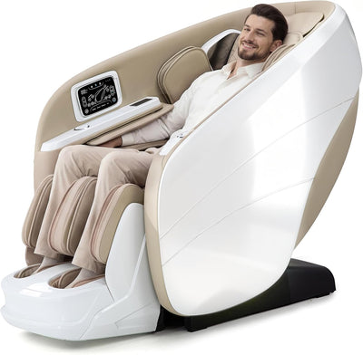 4D Massage Chair Full Body 55" SL Track Zero Gravity Recliner