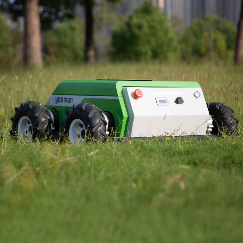 Garden Robot Lawn Mower Remote Control Wireless Grass Cutting 400Mm Mowing Robot Smart Lawn Mowers Robot for Home