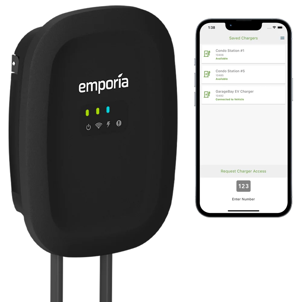 Emporia EV Charger with Invite2Charge